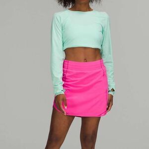 Lululemon • Hotty Hot High-Rise Skirt *Long sonic pink